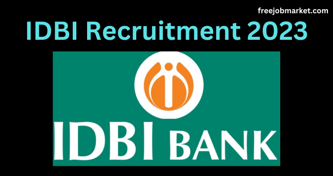 IDBI Recruitment 2023 – Specialist Cadre Officer (SO) Post – 86 Vacancies